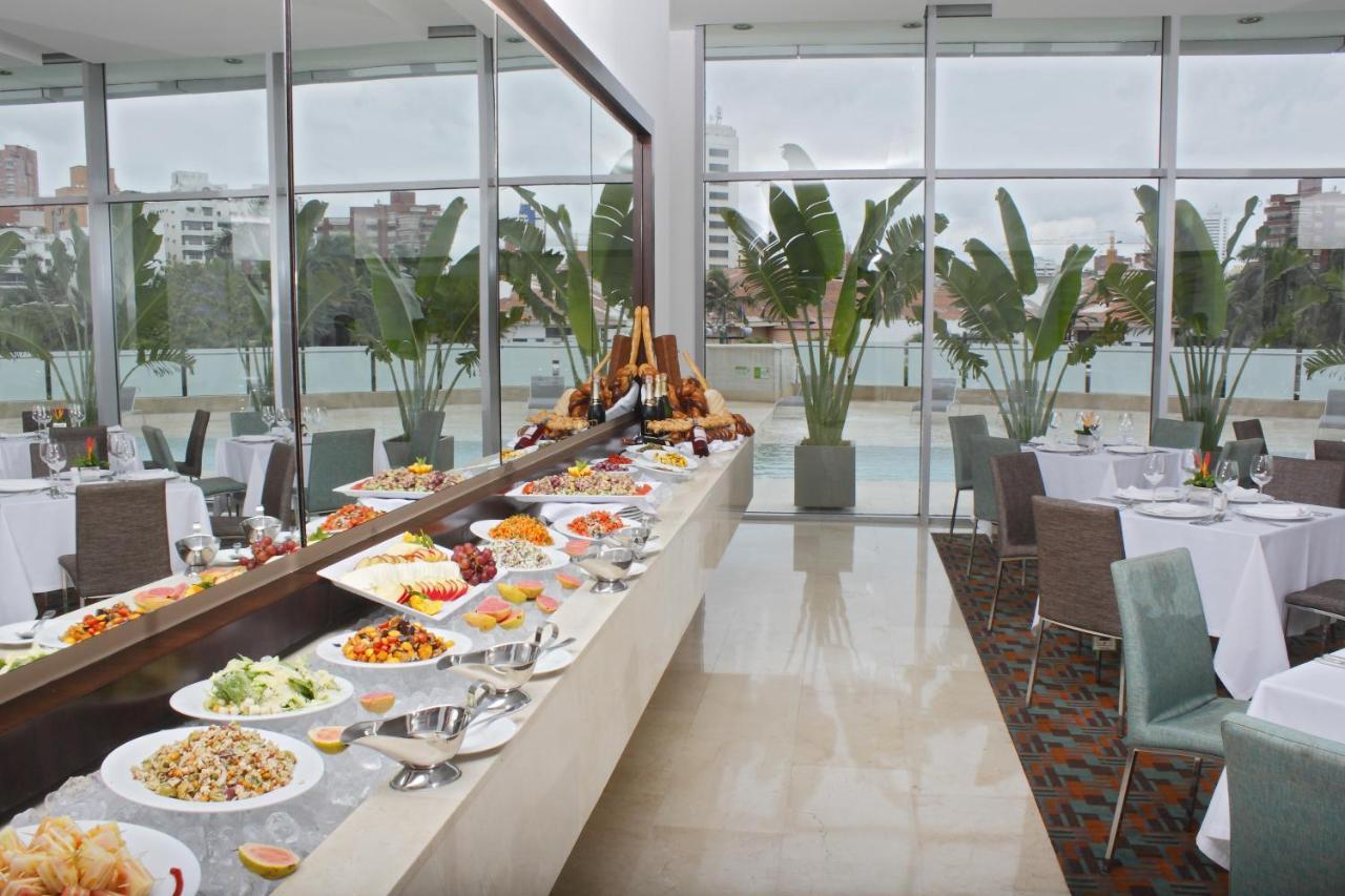 בארנקווילה Estelar Alto Prado מראה חיצוני תמונה Buffet at the Hilton Tel Aviv